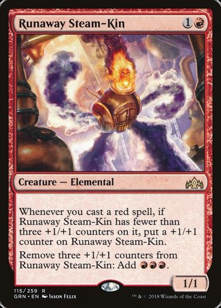 Runaway Steam-Kin [Guilds of Ravnica] | Cards and Coasters CA