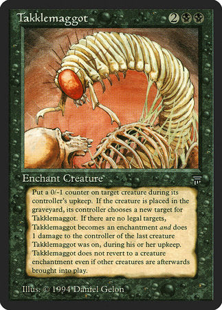 Takklemaggot [Legends] | Cards and Coasters CA