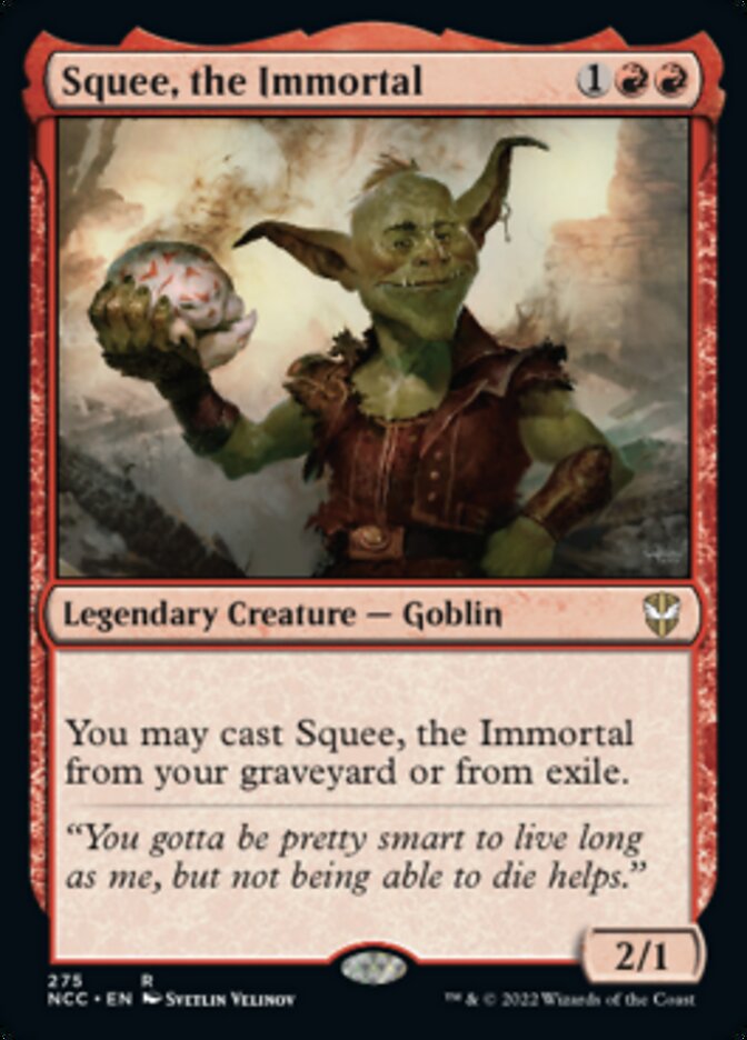Squee, the Immortal [Streets of New Capenna Commander] | Cards and Coasters CA