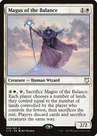 Magus of the Balance [Commander 2018] | Cards and Coasters CA