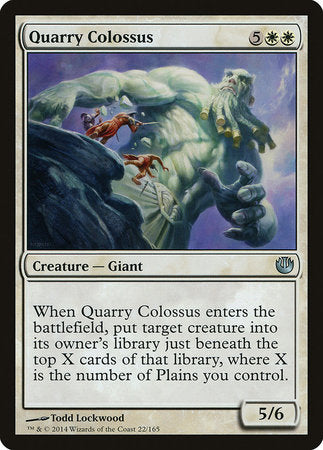 Quarry Colossus [Journey into Nyx] | Cards and Coasters CA