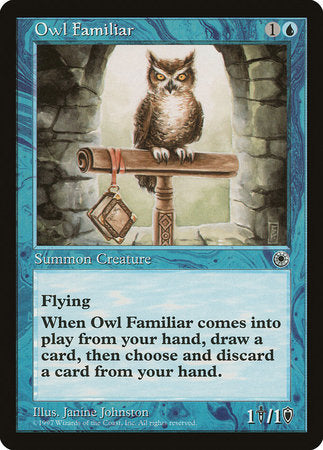 Owl Familiar [Portal] | Cards and Coasters CA