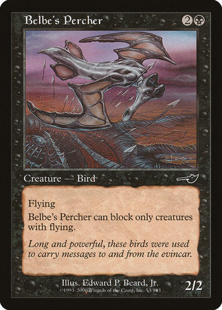 Belbe's Percher [Nemesis] | Cards and Coasters CA