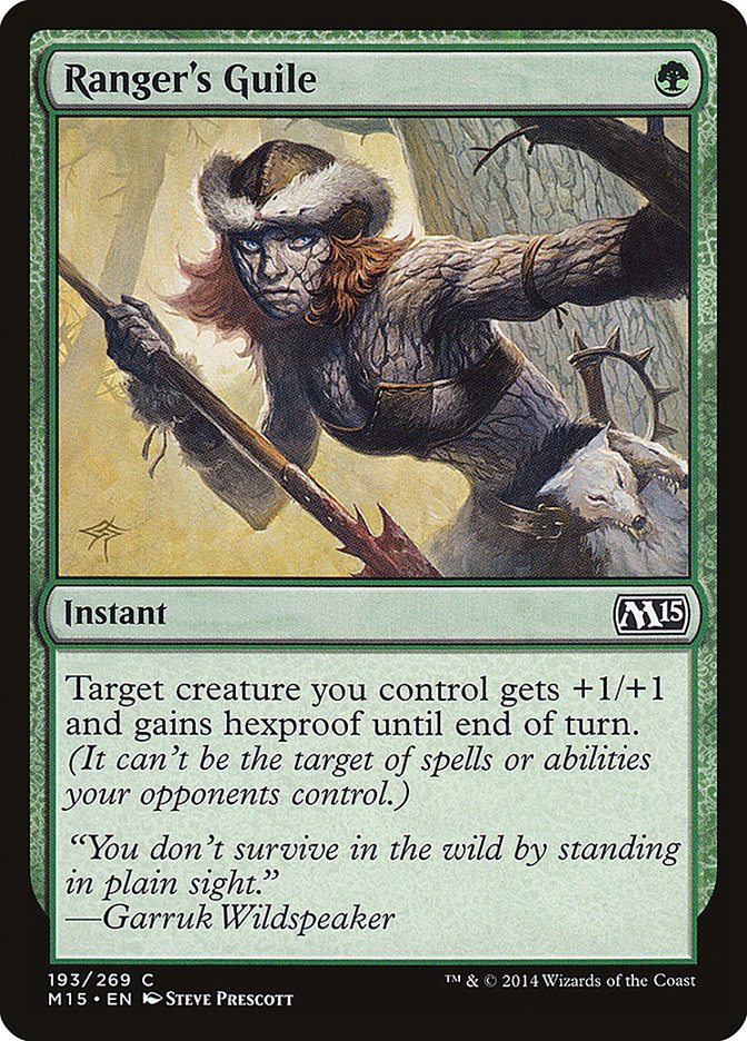 Ranger's Guile [Magic 2015] | Cards and Coasters CA