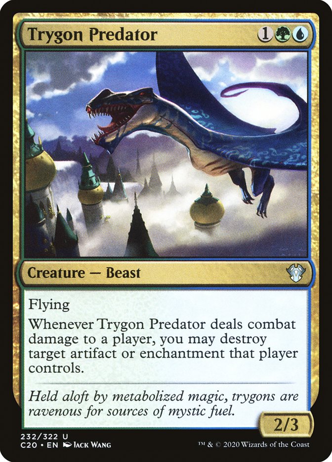 Trygon Predator [Commander 2020] | Cards and Coasters CA