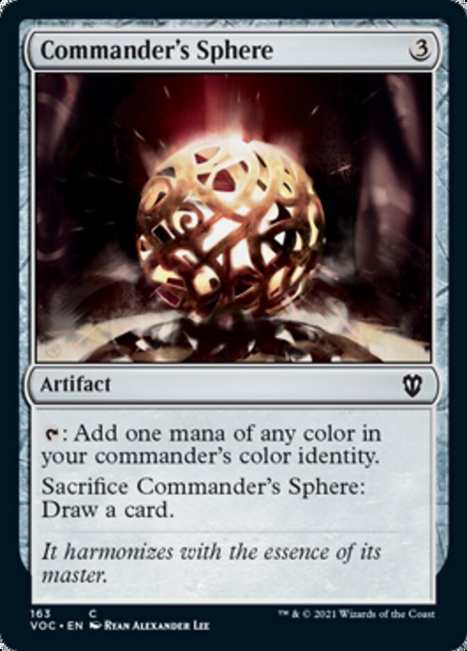 Commander's Sphere [Innistrad: Crimson Vow Commander] | Cards and Coasters CA