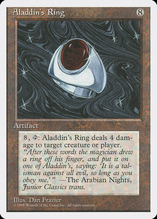 Aladdin's Ring [Fourth Edition] | Cards and Coasters CA