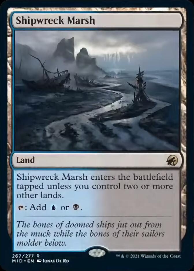 Shipwreck Marsh [Innistrad: Midnight Hunt] | Cards and Coasters CA