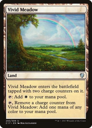 Vivid Meadow [Commander 2017] | Cards and Coasters CA