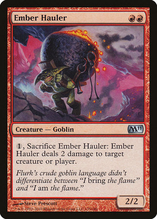 Ember Hauler [Magic 2011] | Cards and Coasters CA