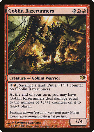 Goblin Razerunners [Conflux] | Cards and Coasters CA