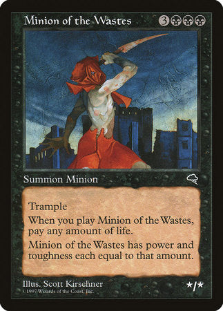 Minion of the Wastes [Tempest] | Cards and Coasters CA