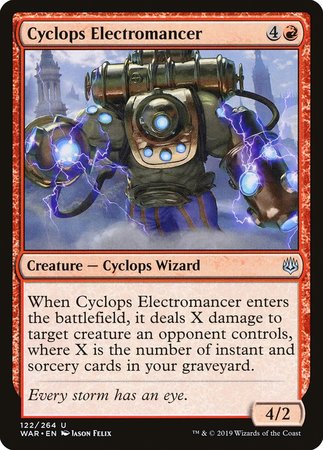 Cyclops Electromancer [War of the Spark] | Cards and Coasters CA