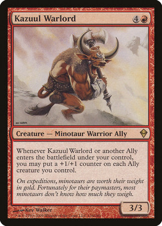 Kazuul Warlord [Zendikar] | Cards and Coasters CA