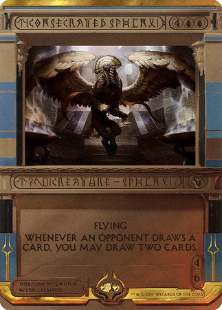 Consecrated Sphinx [Amonkhet Invocations] | Cards and Coasters CA