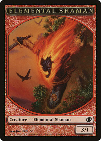 Elemental Shaman Token [Duel Decks: Jace vs. Chandra Tokens] | Cards and Coasters CA