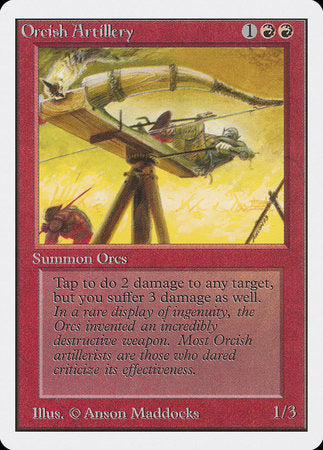 Orcish Artillery [Unlimited Edition] | Cards and Coasters CA