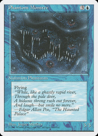 Phantom Monster [Fourth Edition] | Cards and Coasters CA