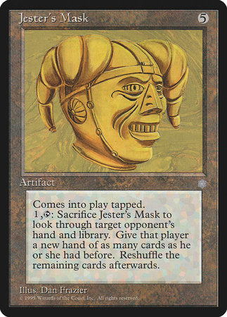 Jester's Mask [Ice Age] | Cards and Coasters CA
