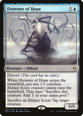 Drowner of Hope [Battle for Zendikar Promos] | Cards and Coasters CA