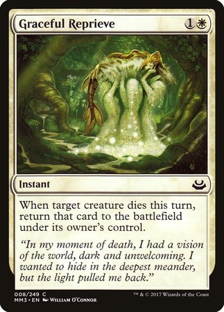 Graceful Reprieve [Modern Masters 2017] | Cards and Coasters CA