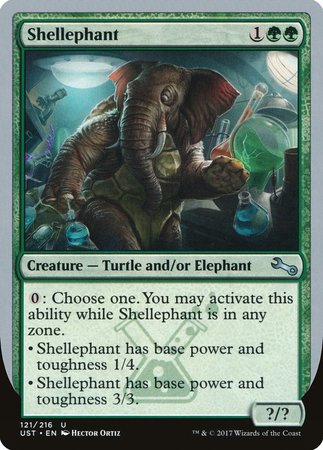 Shellephant [Unstable] | Cards and Coasters CA