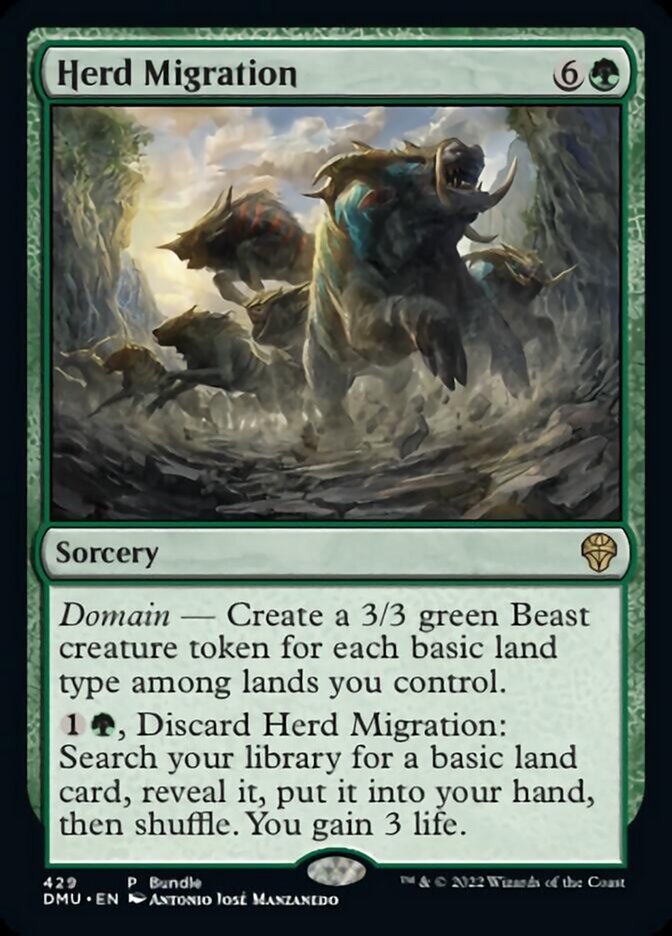 Herd Migration (Bundle) [Dominaria United] | Cards and Coasters CA
