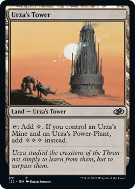 Urza's Tower [Jumpstart 2022] | Cards and Coasters CA