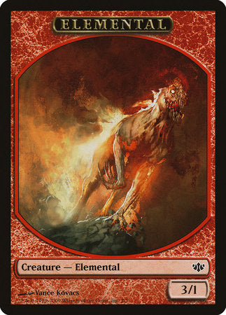 Elemental Token [Conflux Tokens] | Cards and Coasters CA