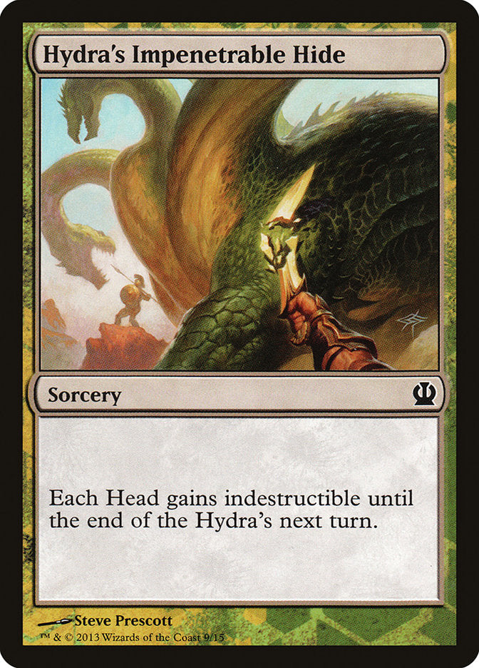 Hydra's Impenetrable Hide [Theros Face the Hydra] | Cards and Coasters CA