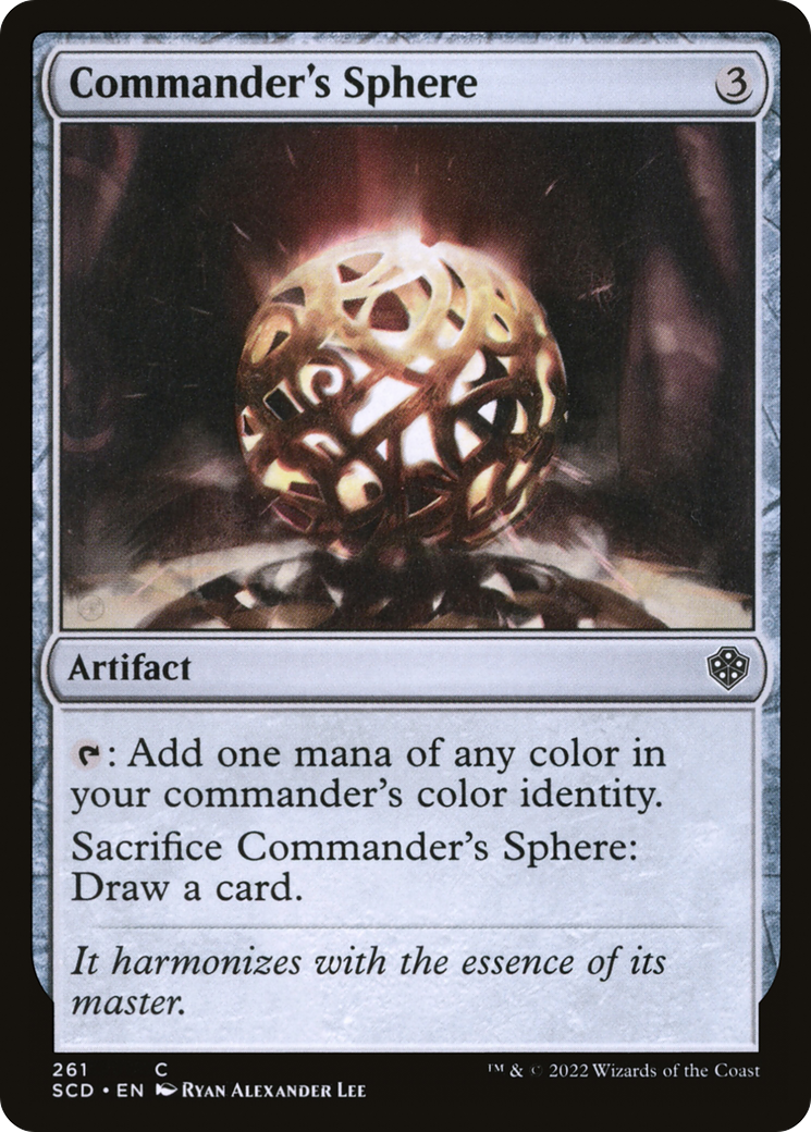 Commander's Sphere [Starter Commander Decks] | Cards and Coasters CA