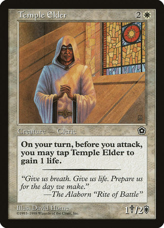 Temple Elder [Portal Second Age] | Cards and Coasters CA