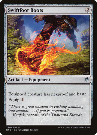 Swiftfoot Boots [Commander 2016] | Cards and Coasters CA