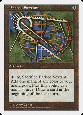 Barbed Sextant [Fifth Edition] | Cards and Coasters CA