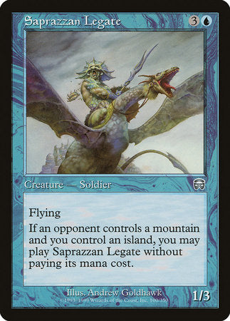 Saprazzan Legate [Mercadian Masques] | Cards and Coasters CA