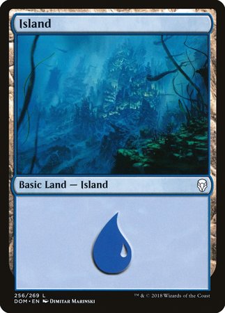 Island (256) [Dominaria] | Cards and Coasters CA