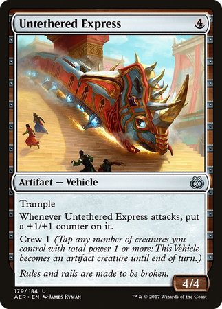 Untethered Express [Aether Revolt] | Cards and Coasters CA