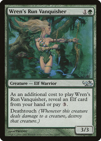 Wren's Run Vanquisher [Duel Decks: Elves vs. Goblins] | Cards and Coasters CA