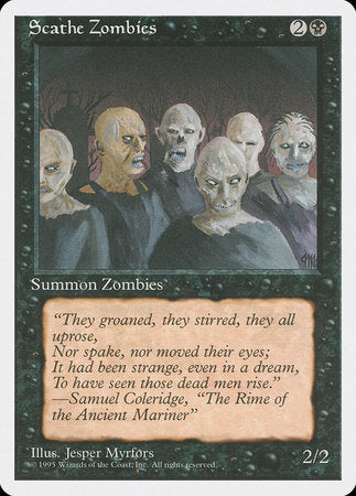 Scathe Zombies [Fourth Edition] | Cards and Coasters CA