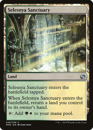 Selesnya Sanctuary [Modern Masters 2015] | Cards and Coasters CA