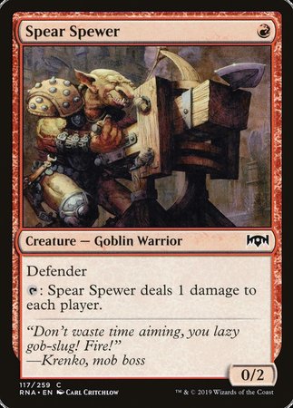 Spear Spewer [Ravnica Allegiance] | Cards and Coasters CA