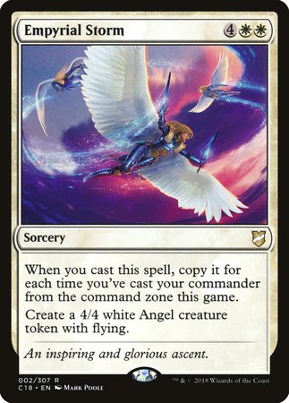 Empyrial Storm [Commander 2018] | Cards and Coasters CA