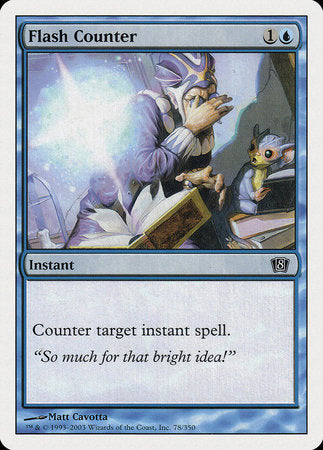 Flash Counter [Eighth Edition] | Cards and Coasters CA