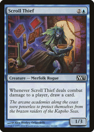 Scroll Thief [Magic 2013] | Cards and Coasters CA
