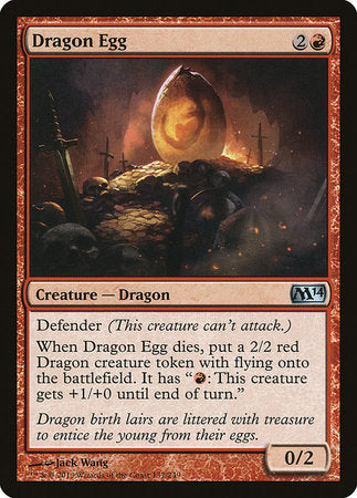 Dragon Egg [Magic 2014] | Cards and Coasters CA