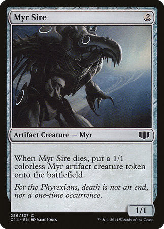 Myr Sire [Commander 2014] | Cards and Coasters CA