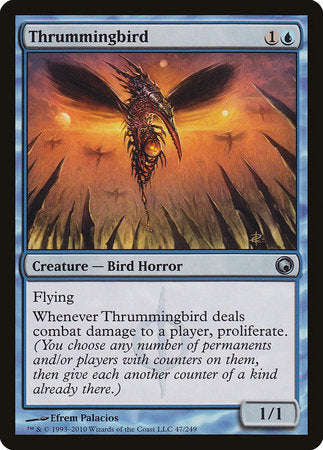 Thrummingbird [Scars of Mirrodin] | Cards and Coasters CA