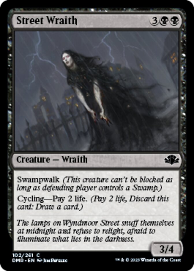 Street Wraith [Dominaria Remastered] | Cards and Coasters CA