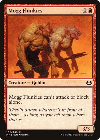 Mogg Flunkies [Modern Masters 2017] | Cards and Coasters CA