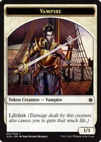 Vampire // Treasure Double-sided Token [Ixalan Tokens] | Cards and Coasters CA